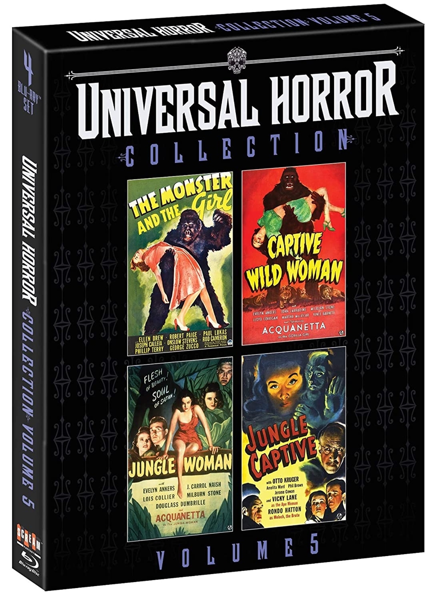 Universal Horror Collection: Volume 5 - Jungle Woman 09/20 Blu-ray (Rental)