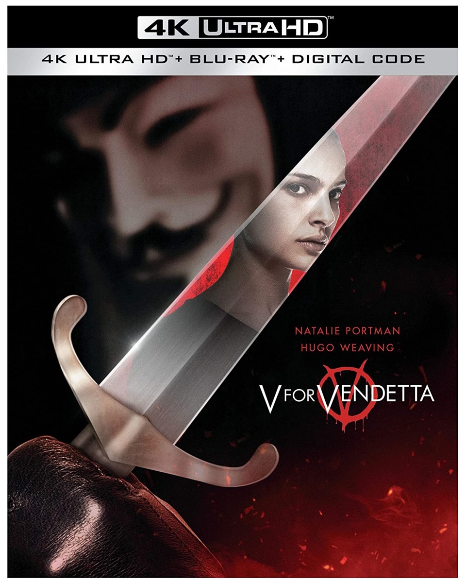 V for Vendetta 4K UHD 09/20 Blu-ray (Rental)