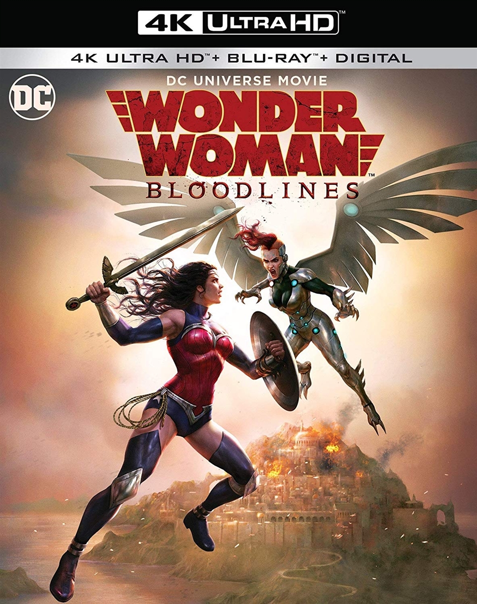 Wonder Woman: Bloodlines 4K 08/19 Blu-ray (Rental)
