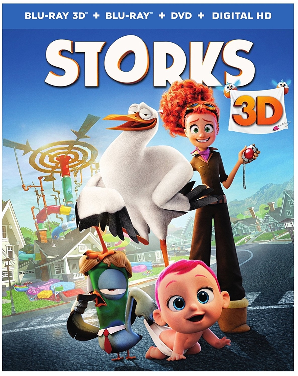 Storks 3D Blu-ray (Rental)
