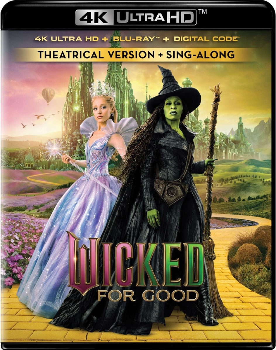 Wicked: For Good 4K 12/25 Blu-ray (Rental)