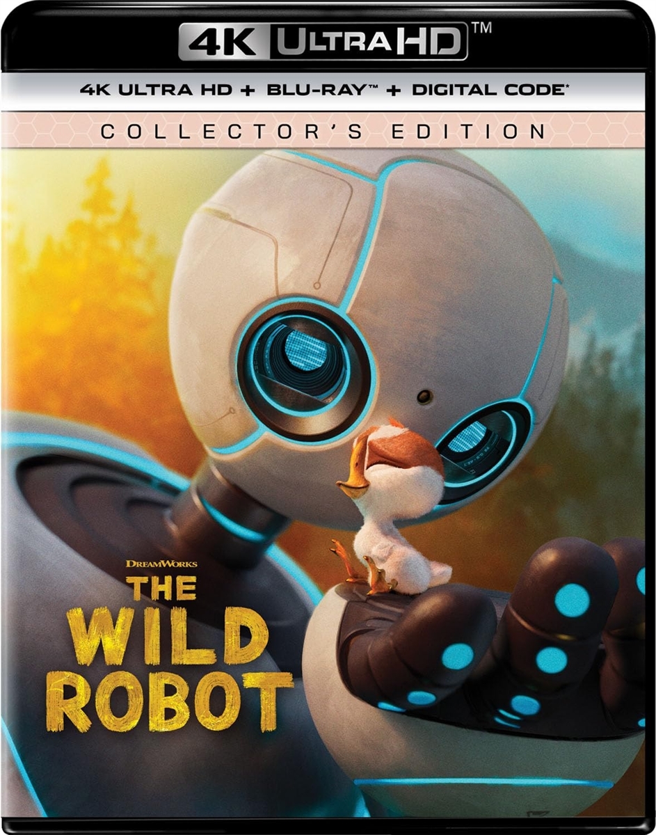 Wild Robot 4K UHD 11/24 Blu-ray (Rental)