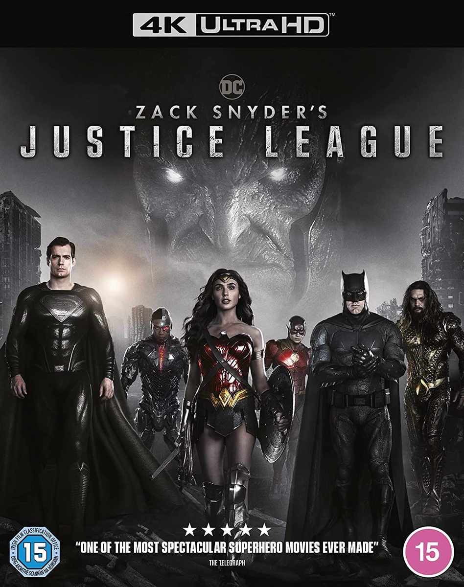 Zack Snyder's Justice League 4K UHD 05/21 Blu-ray (Rental)