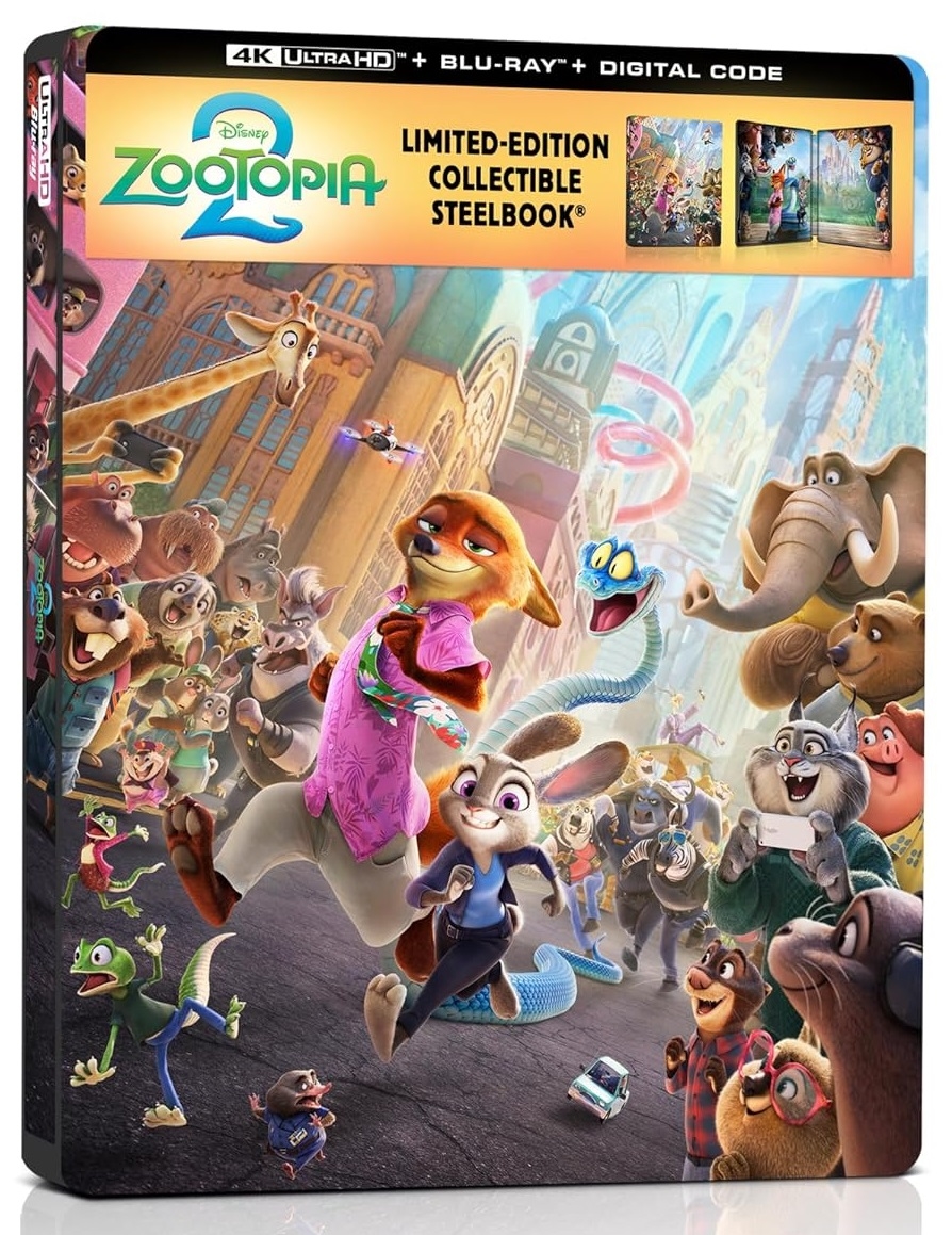 Zootopia 2 4K 06/26 Blu-ray (Rental)