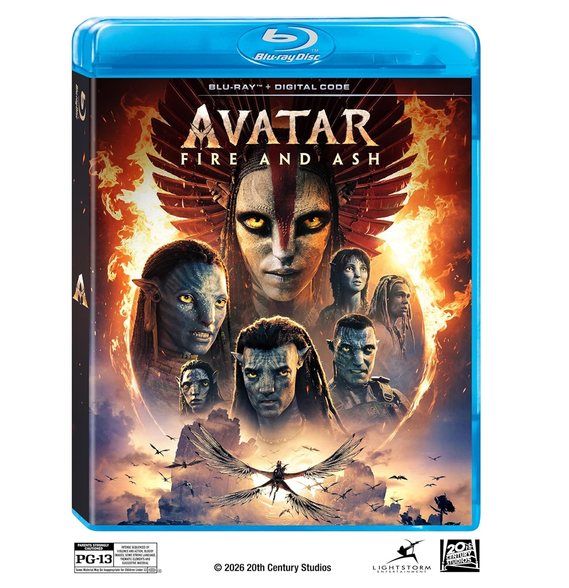 Avatar: Fire And Ash 04/26 Blu-ray (Rental)