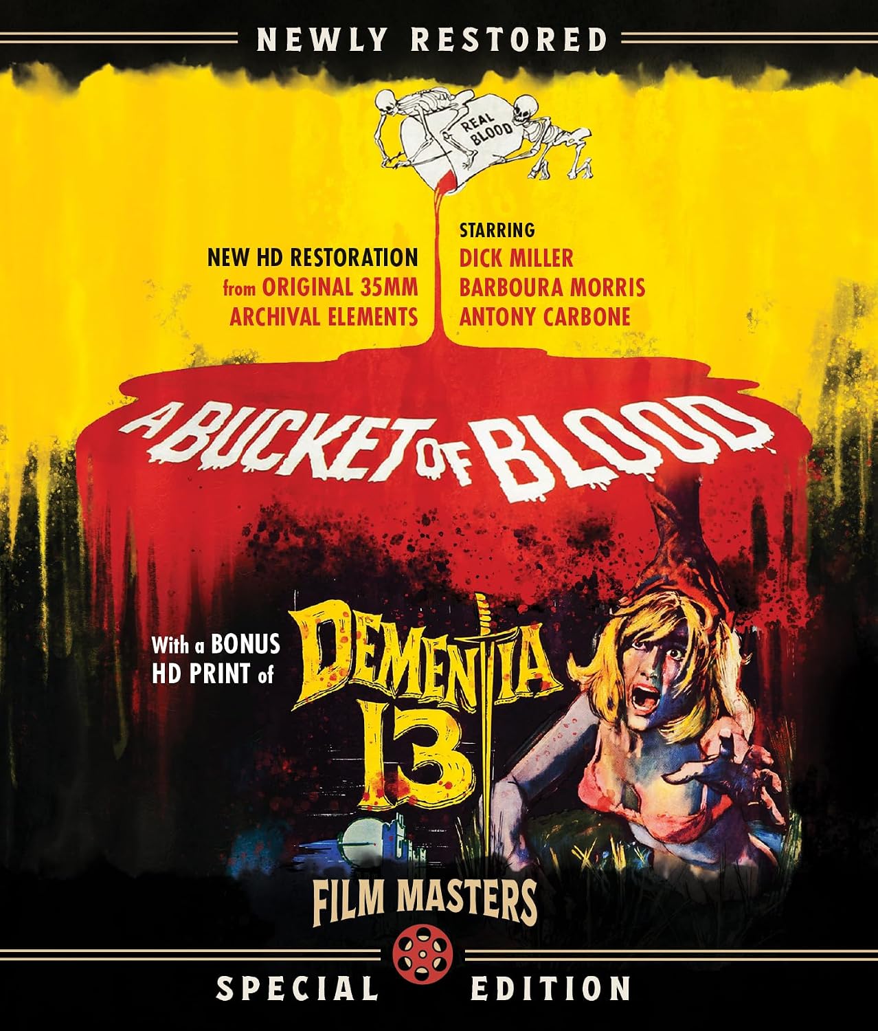 Bucket of Blood & Dementia 13 Blu-ray (Rental)