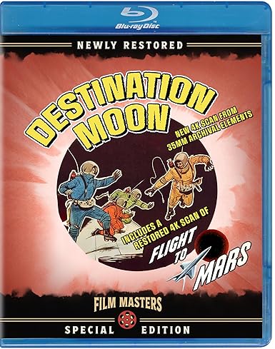 Destination Moon, Flight to Mars 06/26 Blu-ray (Rental)