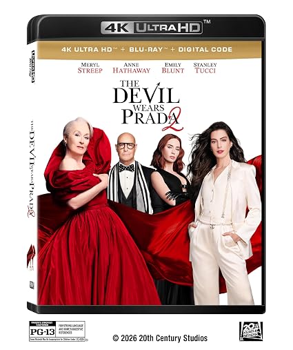 Devil Wears Prada 2 4K 07/26 Blu-ray (Rental)