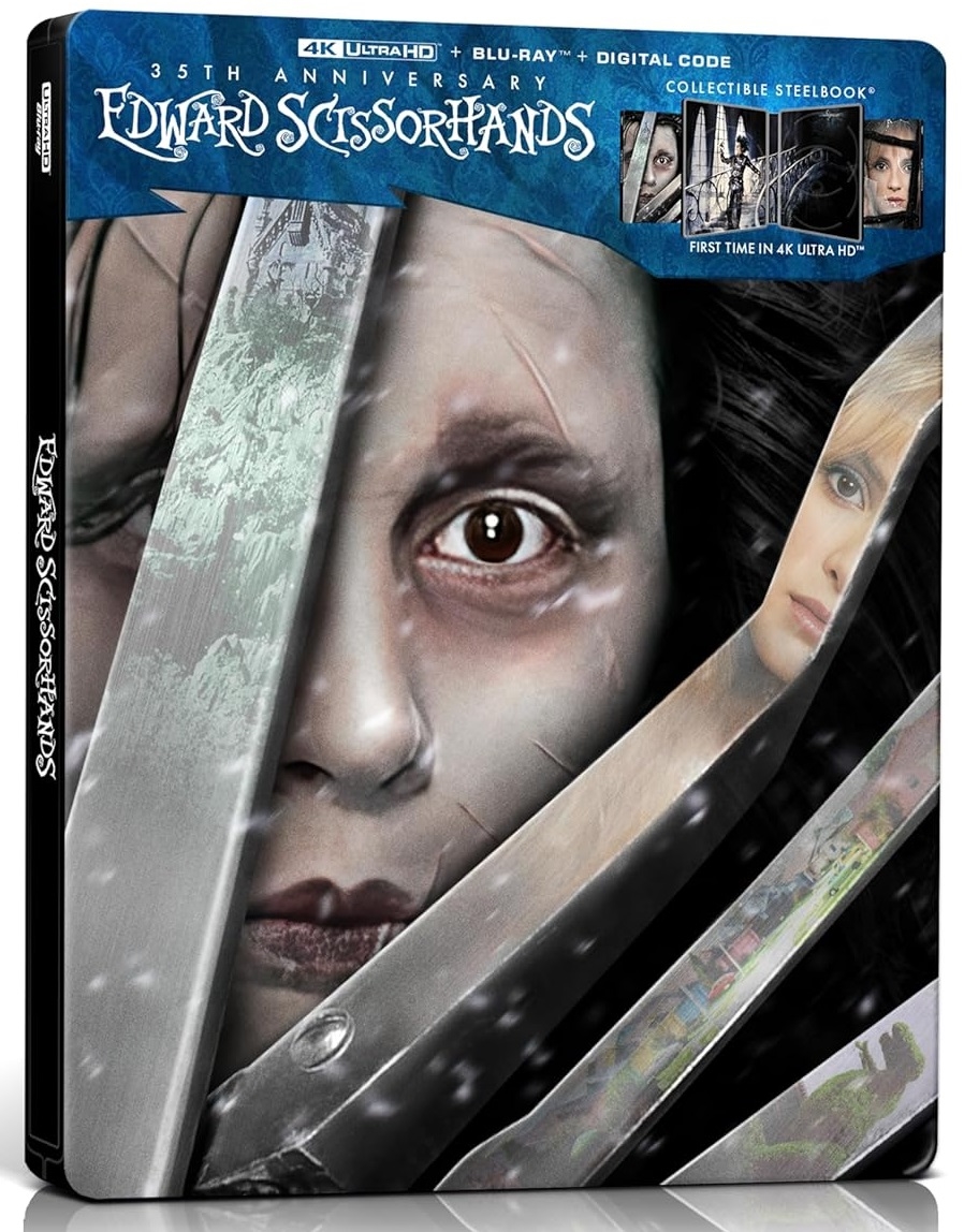 Edward Scissorhands 4K 10/25 Blu-ray (Rental)