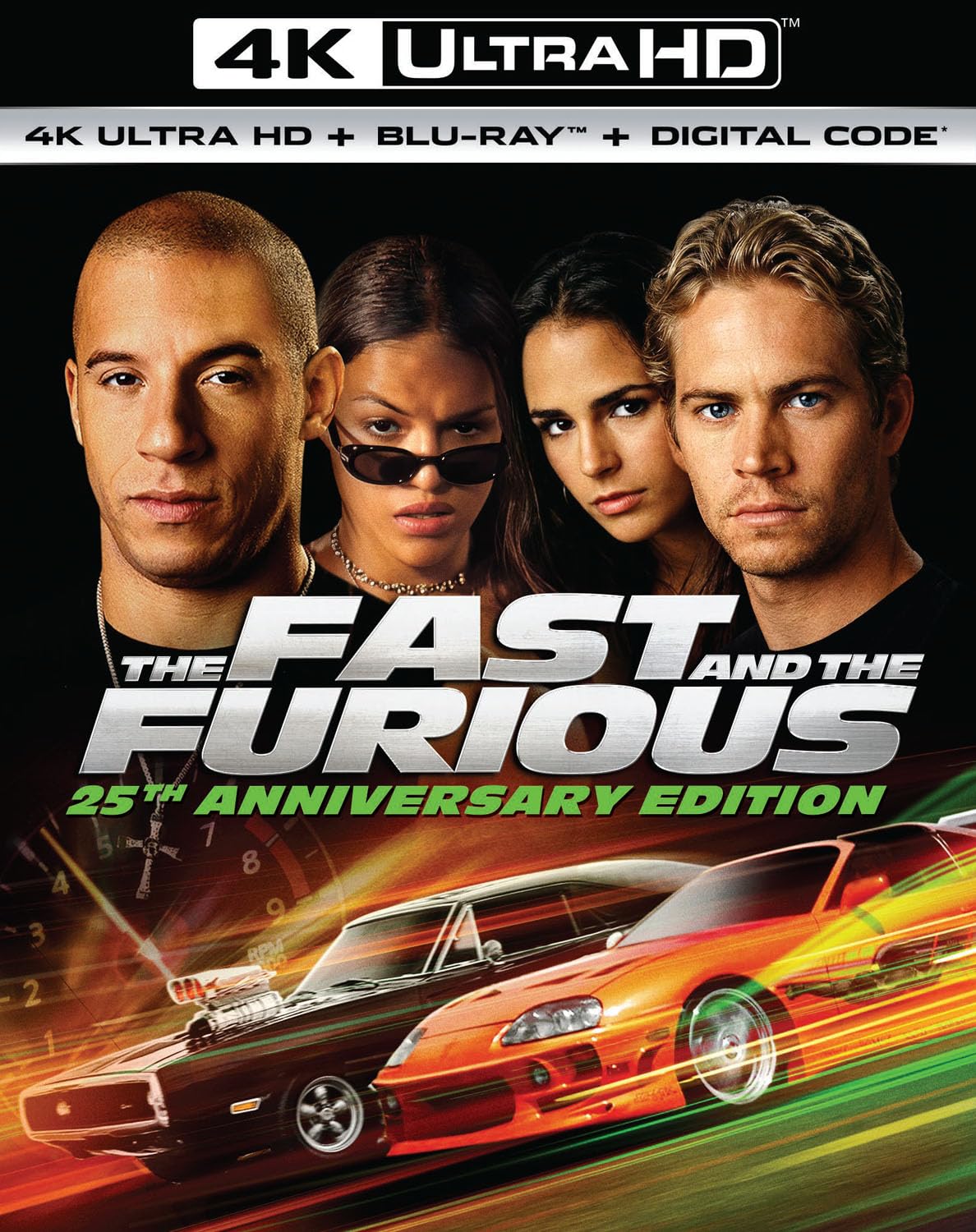 Fast and the Furious 4K 08/26 Blu-ray (Rental)