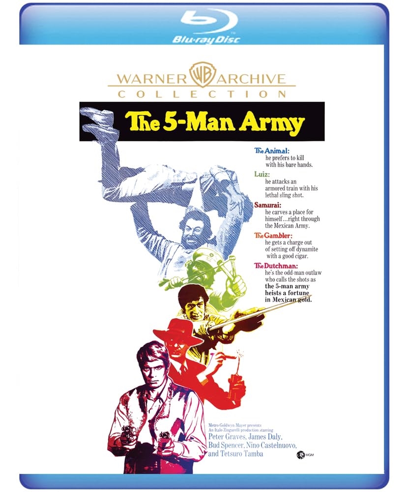 Five Man Army 04/26 Blu-ray (Rental)