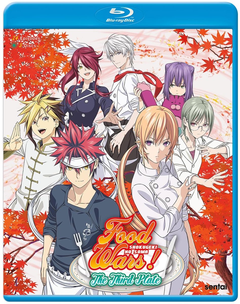 Food Wars Third Plate Disc 2 Blu-ray (Rental)