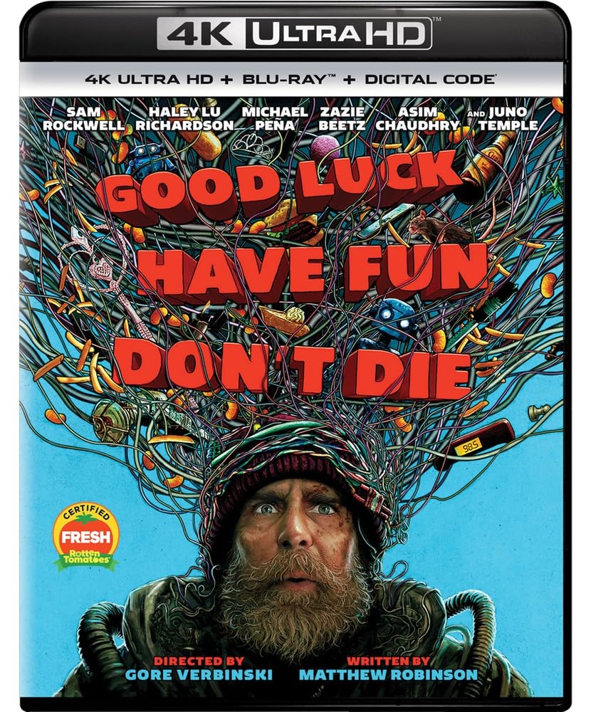 Good Luck, Have Fun, Don't Die 4K Blu-ray (Rental)
