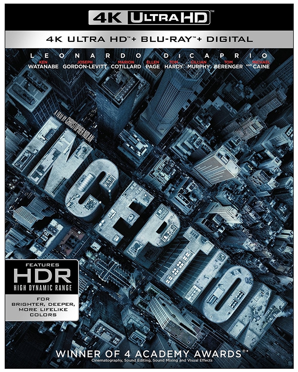 Inception 4K UHD Blu-ray (Rental)