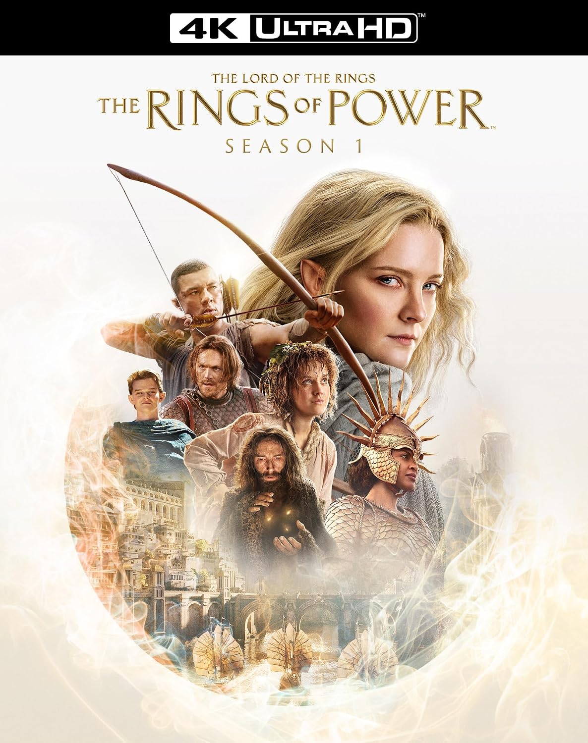 Lord of the Rings Rings of Power Season 1 Disc 4 4K Blu-ray (Rental)