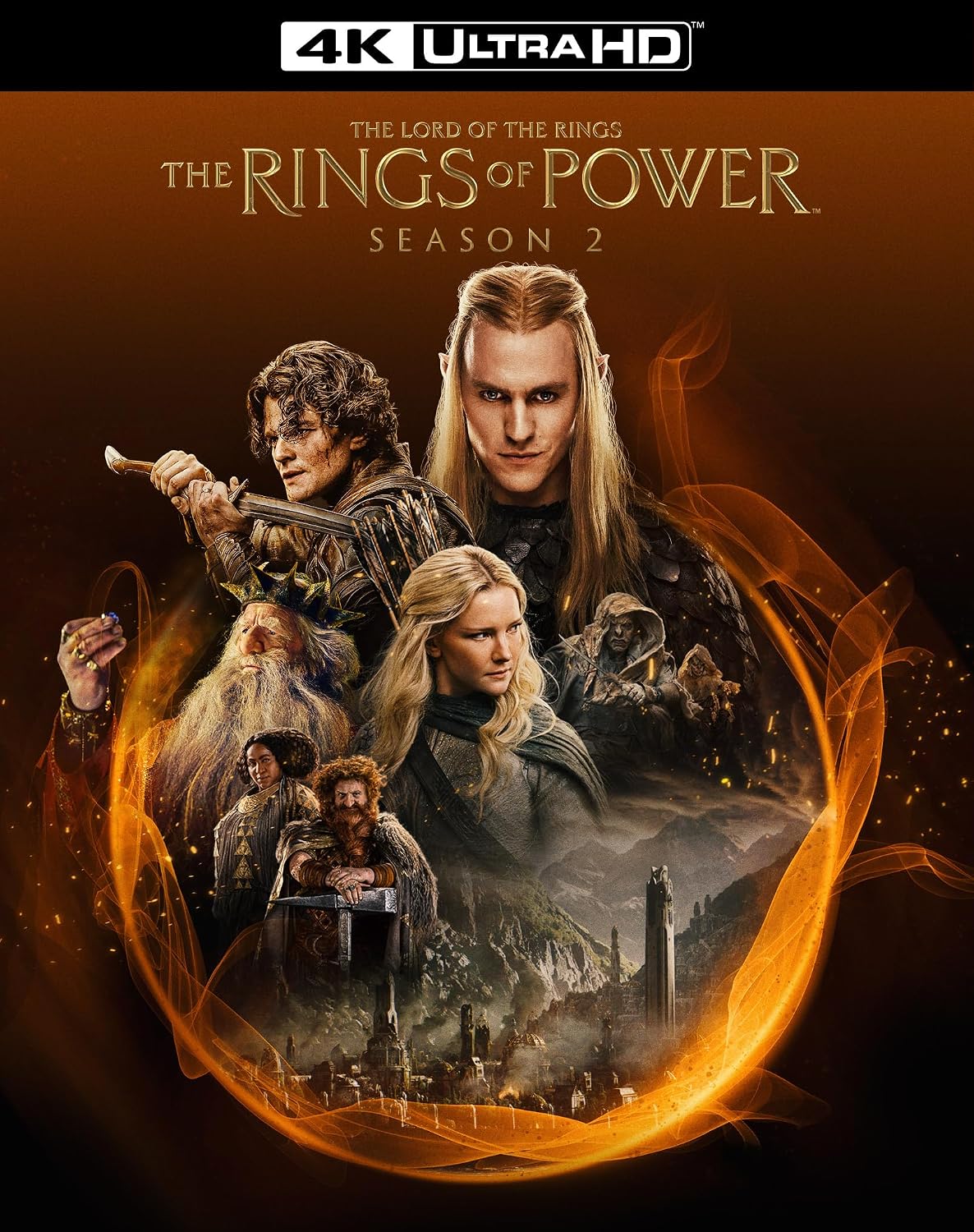 Lord of the Rings Rings of Power Season 2 Disc 4 4K Blu-ray (Rental)