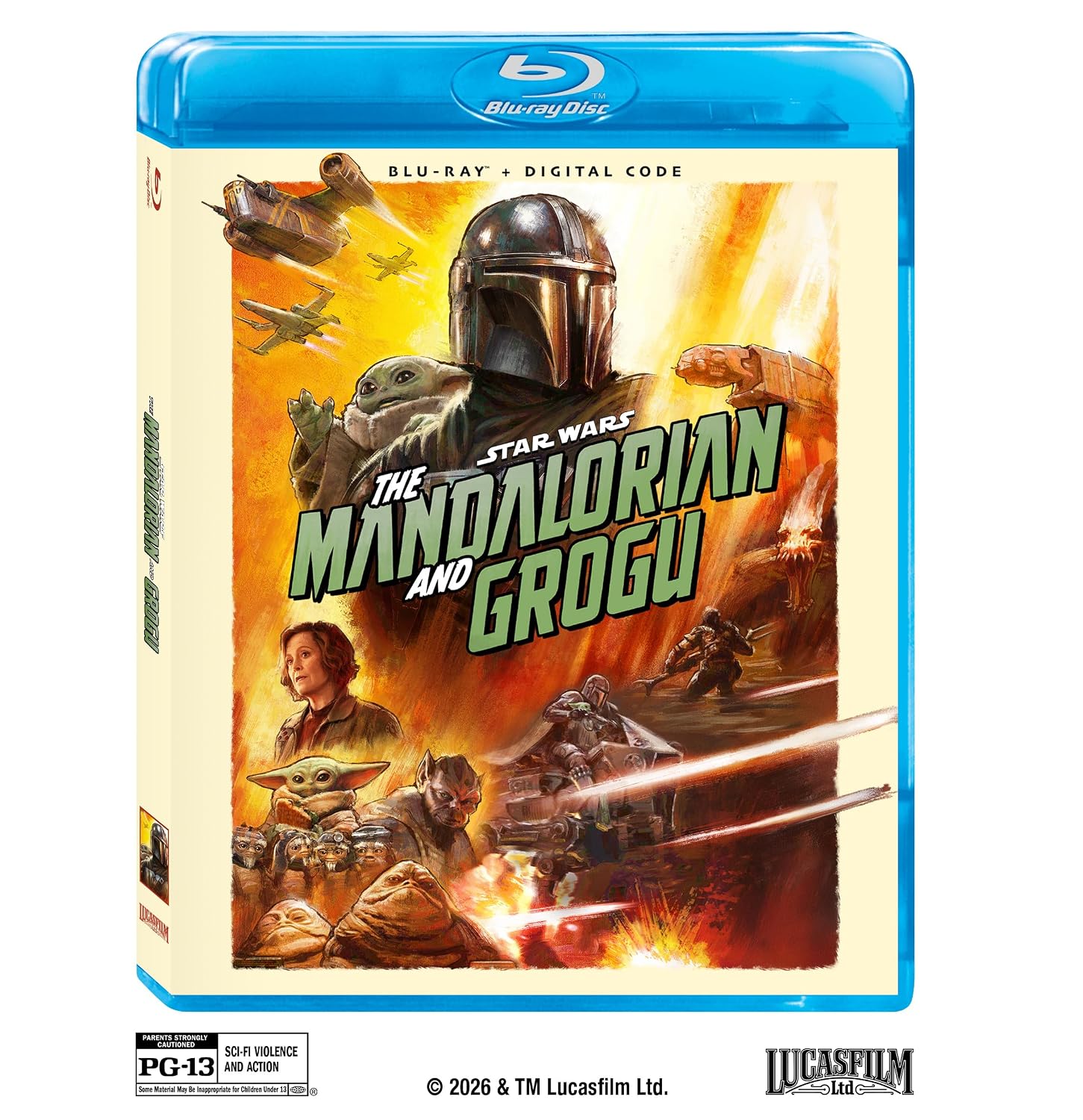 Mandalorian And Grogu 08/26 Blu-ray (Rental)