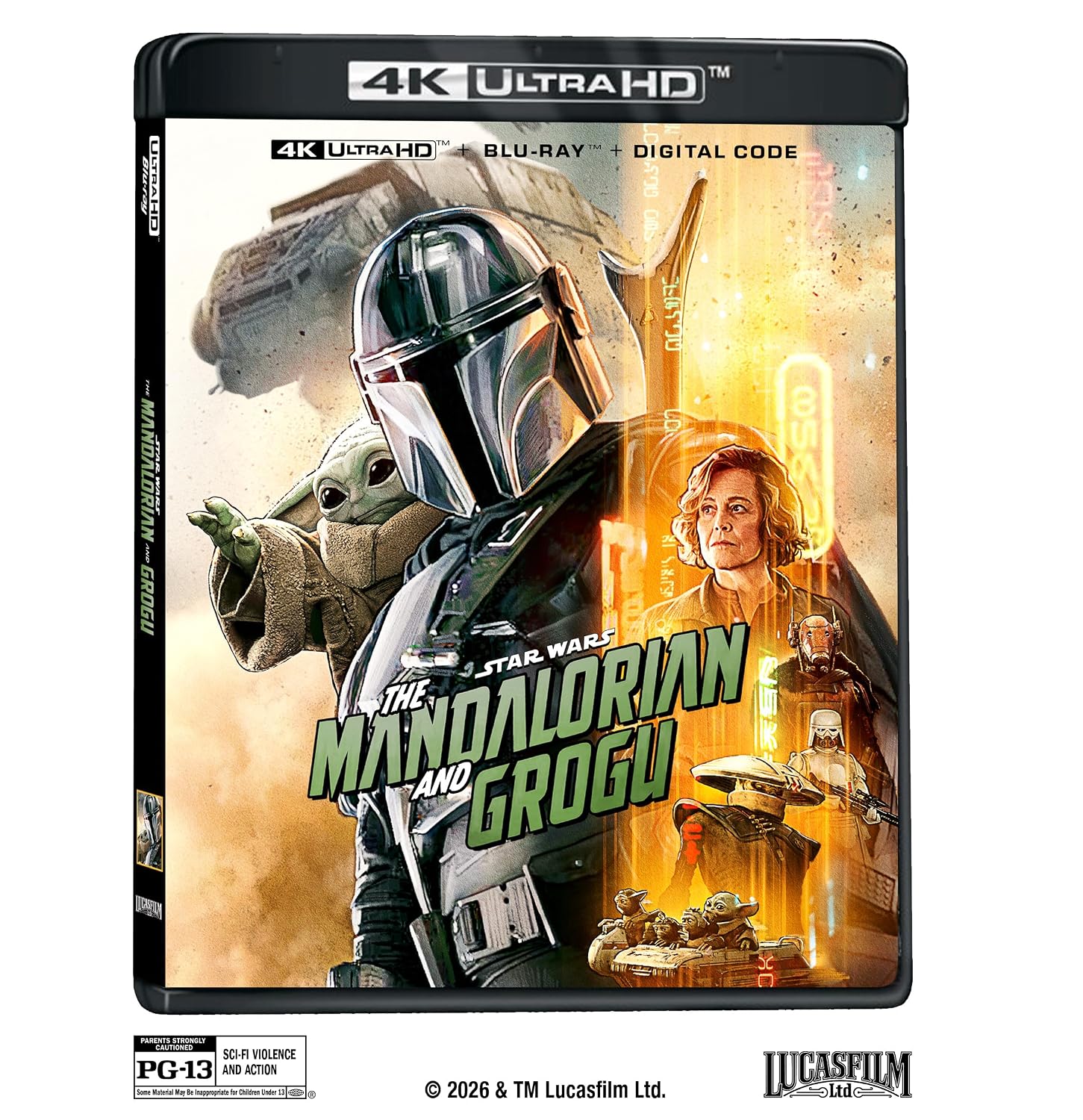 Mandalorian And Grogu 4K 08/26 Blu-ray (Rental)