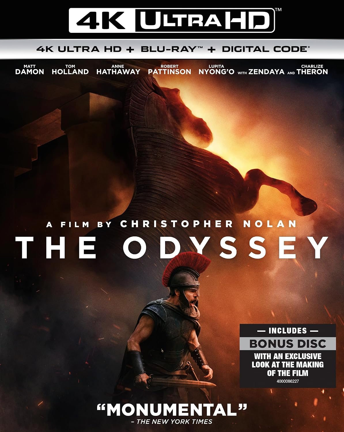 Odyssey, The 4K 10/26 Blu-ray (Rental)
