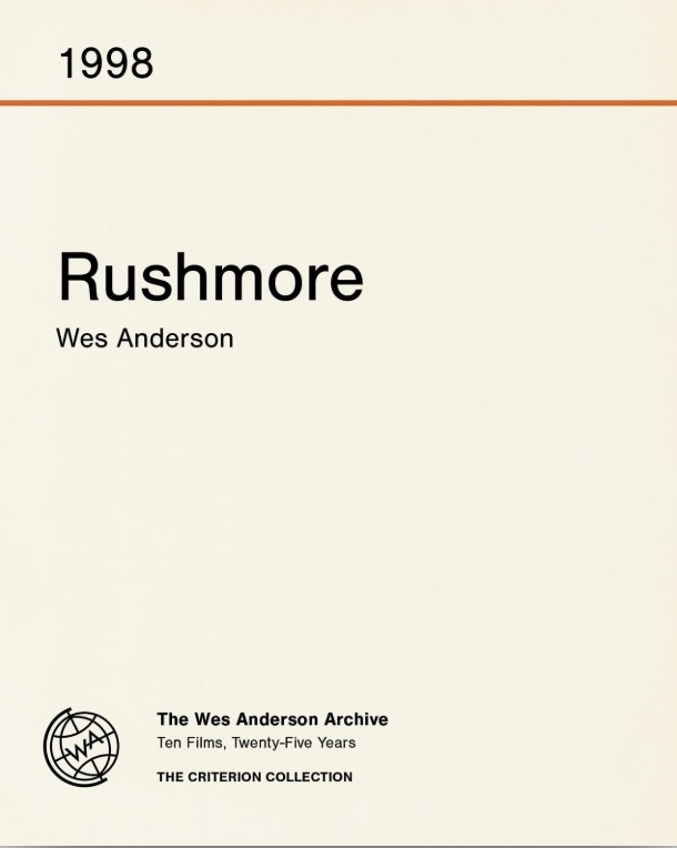 Rushmore (Criterion) 4K 02/26 Blu-ray (Rental)