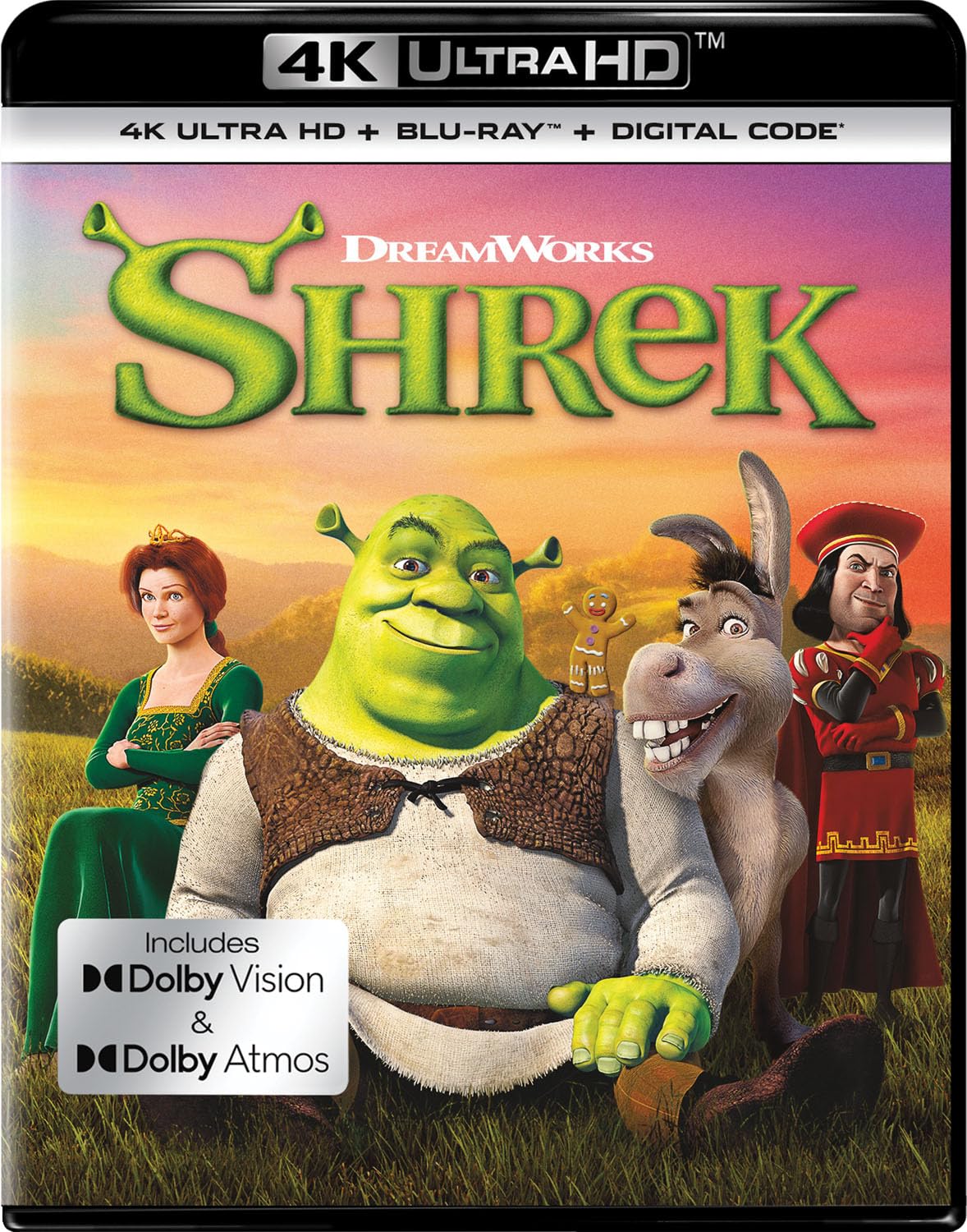 Shrek 4K 09/26 Blu-ray (Rental)