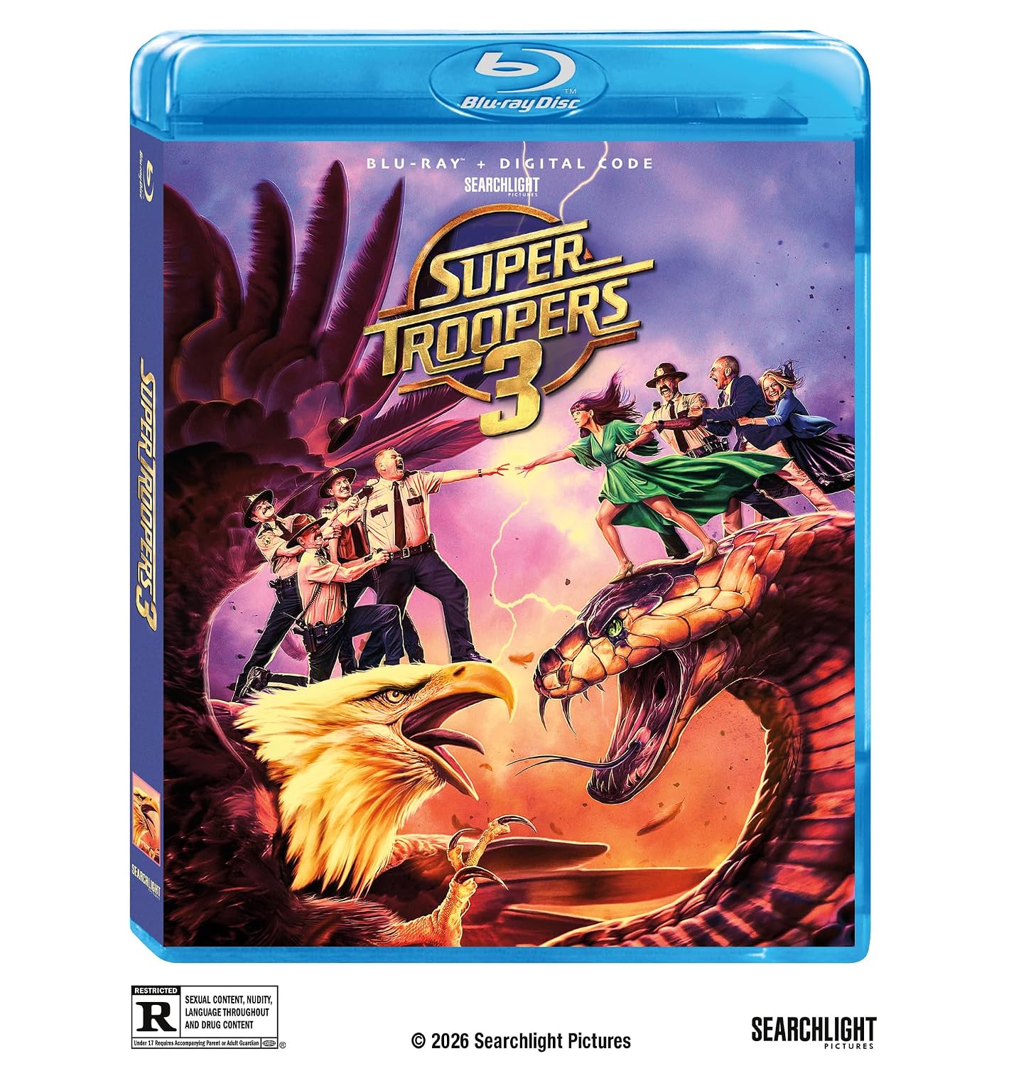 Super Troopers 3 09/26 Blu-ray (Rental)