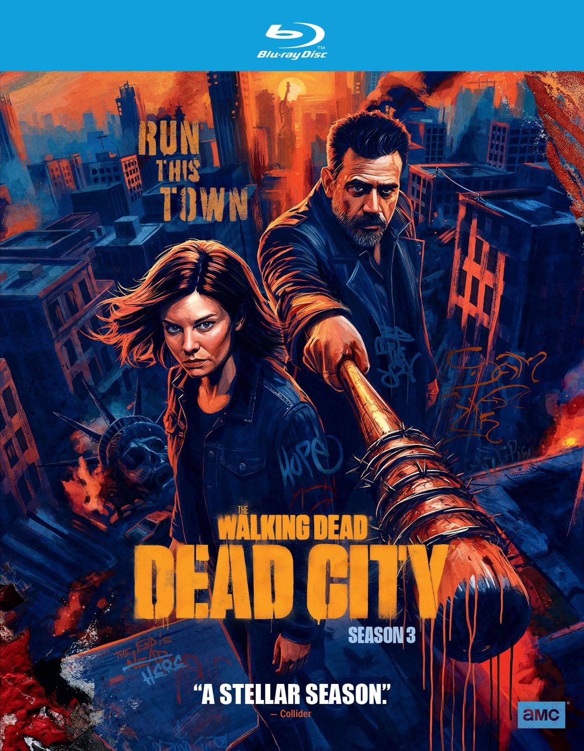Walking Dead: Dead City Season 3 Disc 1 Blu-ray (Rental)